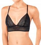 Biustonosz miekki braletka Sloggi zero Lace bralette czarny L 40