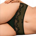 Majtki damskie braziliano stringi Beldona by Triumph Penelope XL 42 green