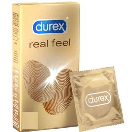 Prezerwatywy nielateksowe DUREX REAL FEEL bez lateksu  6szt