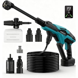 MYJKA PISTOLET CIŚNIENIOWY 35BAR KOMPATYBILNY Z AKU MAKITA 18V + WĄŻ 5M