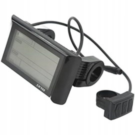 WYŚWIETLACZ ROWERU ELEKTRYCZNEGO LCD 24V-60V UNIWERSALNY 6PIN WODOODPORNY