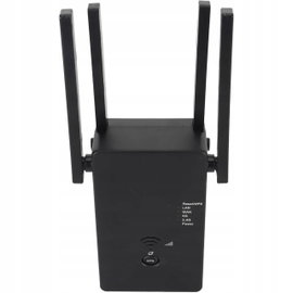 WZMACNIACZ SYGNAŁU WIFI 1200 MB/S DWUZAKRESOWY 2,4/5 GHZ ETHERNET