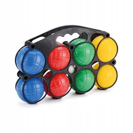 ZESTAW DO GRY W BULE PETANQUE 8 KUL + TRANSPORTER GRA OGRODOWA