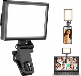 LAMPA DO SELFIE LIVE ZDJĘĆ STREAM LAPTOP OŚWIETLENIE AKUMULATOR 2000mAh