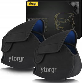 2 X POKROWIEC NA SILNIK ROWEROWY OSŁONA DO ROWERU WODOODPORNY CZARNY Ytorgr