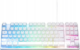 Klawiatura przewodowa USB AZERTY Fr.The G-Lab Keyz LED Kompatybilna PS Xbox