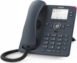 Telefon Stacjonarny Snom D150 szary IP Desk 2 tożsamości SIP VoIP