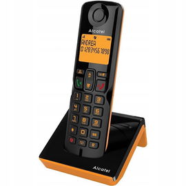 Telefon ALCATEL S280 Czarno-pomarańczowy