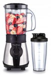 Blender kielichowy KUCHENNY kielich i butelka Moulinex 300 W srebrny/szary