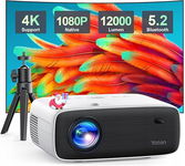 Projektor natywny LED YOTON Y6 4K 1080P Full HD z Bluetooth i statywem