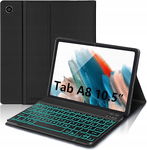 Etui z klapką JADEMALL do samsung tab a8 czarny