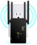 Wzmacniacz sygnału WiFi AC1200 Dual Band 4 anteny Tryb AP/Repeater/Router