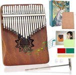 Kalimba Drewniana 21 Klawiszy Afrykański Instrument Muzyczny THUMB Pianino
