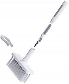 Szczotka do Czyszczenia Klawiatury Słuchawek 5w1 Teleskopowa Szary