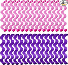 Papiloty spiralne, papiloty do włosów, 30 szt, 30cm