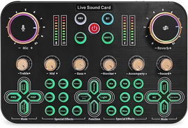 K600 karta dźwiękowa na żywo profesjonalny cyfrowy stół dźwiękowy