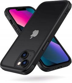MobNano Ultra cienkie hybrydowe przezroczyste etui do iPhone'a 13 Mini