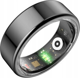 SMARTRING 18.1MM SMART RING ROZ. 8 IP68 MONITOR SNU CZARNY