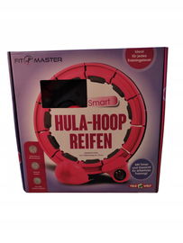 Hula Hoop do talii maks 110 cm z timerem i ciężarkiem