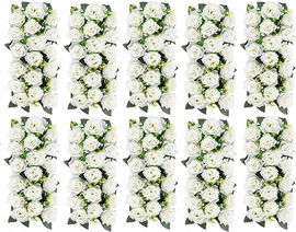 Ślubny Stół Do Jadalni Kwiat Jedwabna Róża Kompozycja Kwiatowa 10 Sztuk