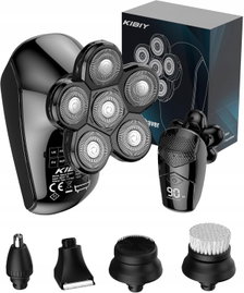 GOLARKA ELEKTRYCZNA MASZYNKA TRYMER DLA MĘŻCZYZN 5W1 LED KIBIY IPX7 PRO