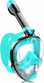 LITTLEJSY Seaview maska do nurkowania, maska do nurkowania 180° snorkelingu
