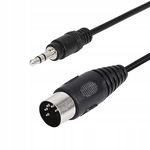 5-pinowy kabel MIDI DIN 1,6 Ft 3,5 mm
