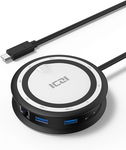 ICZI Hub USB C, 8 w 1, adapter multiportowy z HDMI 4K