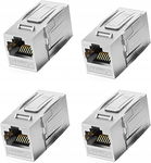 Złącza Ethernet Keystone Cat7 RJ45 4szt.