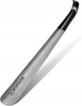 ŁYŻKA DO BUTÓW ELEGANCKA METALOWA DŁUGA 42CM - ZOMAKE - SREBRNA