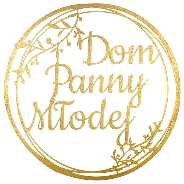 Dekoracje Weselne Koło Dom Panny Młodej ZŁOTY 40cm Obręcz Ślub Napis Ozdoba