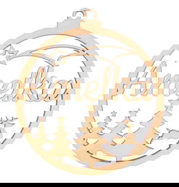 BOMBKA z Imieniem Prezent Na Mikołajki 10 cm Wzory, Do szkoły i Przedszkola Duża