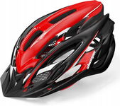 KASK ROWEROWY Z ODPINANYM DASZKIEM 57 - 62 CM M/L Z LAMPKĄ LED LEKKI
