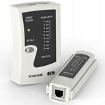 VCELINK TESTERK LED KABLI SIECIOWYCH LAN RH11/RJ45 KABLI KROSOWYCH