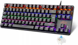 KLAWIATURA MECHANICZNA RII RK908 QWERTZ USB RGB Z PODŚWIETLENIEM
