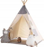 NAMIOT TIPI TEEPEE DLA DZIECI ZE ŚWIATEŁKAMI 120 x 150 CM PREZENT