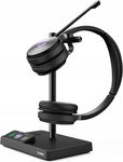 YEALINK WH62 DUAL MS TEAMS DECT HEADSET SŁUCHAWKI BEZPRZEWODOWE NAUSZNE