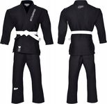 KIMONO CZARNE STARPRO JIU JITSU BJJ GI Z BIAŁEM PASKIEM ROZMIAR C3