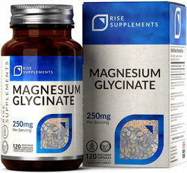 Glicynian Magnezu 120 Kapsułek po 250mg w porcji