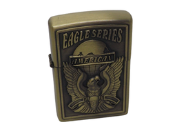 ZAPALNICZKA BENZYNOWA METALOWA WZÓR ORZEŁ