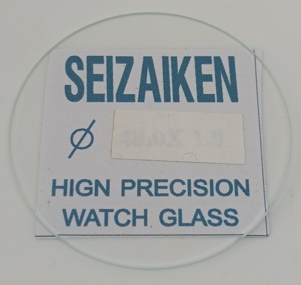 SZKŁO SZKIEŁKO DO ZEGARKA PŁASKIE GRUBOŚĆ 1 MM ŚREDNICA 28,5 MM