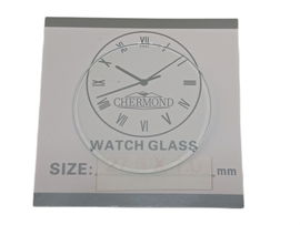 SZKŁO SZKIEŁKO DO ZEGARKA PŁASKIE GRUBOŚĆ 1 MM ŚREDNICA 34 MM