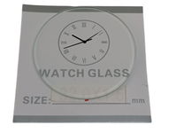 SZKŁO SZKIEŁKO DO ZEGARKA PŁASKIE GRUBOŚĆ 1,5 MM ŚREDNICA 34 MM