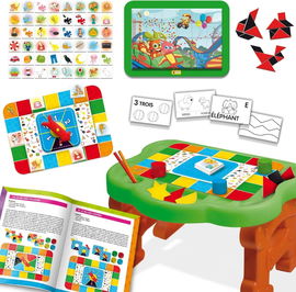 Lisciani Zestaw biurko stoliczek edukacyjny dla przedszkolaka