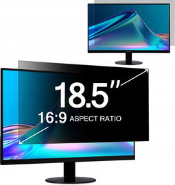 Filtr prywatyzujący na ekran laptop przekątna 18,5" powłoka antyodblaskowa