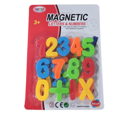 Zestaw magnetyczny dla dziecka - LITERKI I CYFERKI