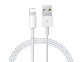Kabel 1A Ligthing biały 2M