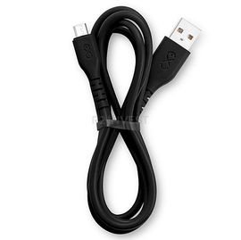 Kabel Micro USB 1A czarny 1m