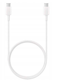 Kabel typ C - typ C biały 1m 2A