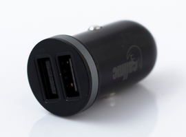 Ładowarka samochodowa CALL ME CA01 2.1A czarna